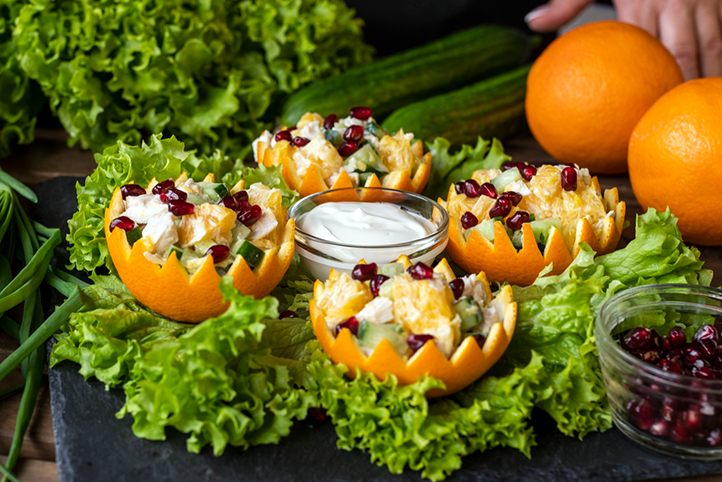 تزيين السلطات salad Garnish
