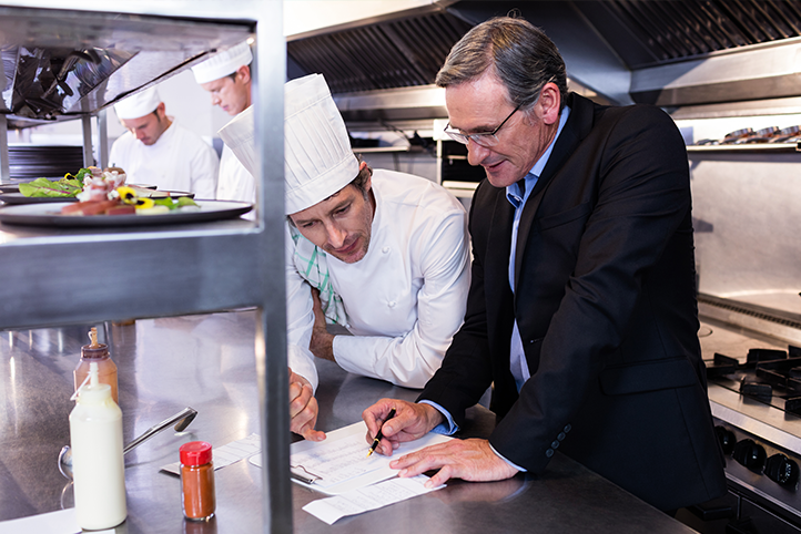 تجربة فعالية أداء الشيف chef