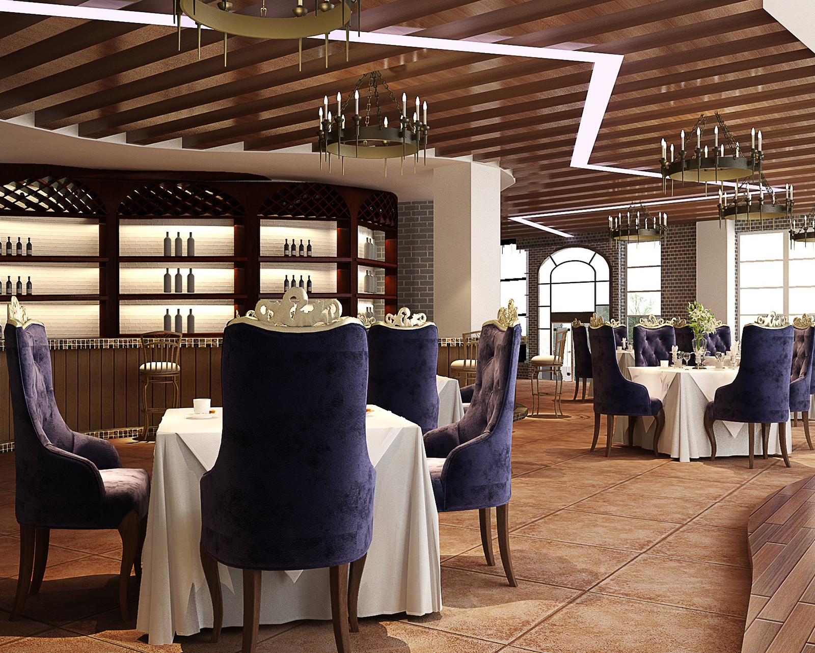 التصميم الجذاب لصالة الضيافة interior design